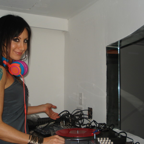 In the booth at MF Room